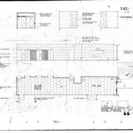 Pitt St (92/94) Sydney, (R.  W. House). Alterations to ground floor entry doors.  Civil & Civic.