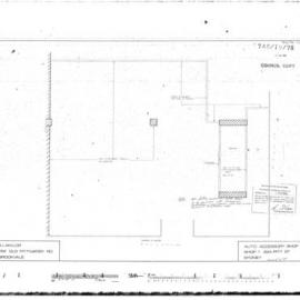 Pitt St (324) Sydney. Partitions ground floor.