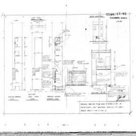 King St (202) Newtown.  Erect partition & ceiling - ground floor. E. J. Montano (Petersham).