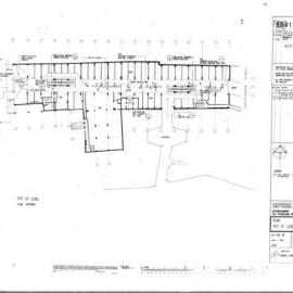 Pitt St (168/174) Sydney.  Alterations to awnings, Pitt & Castlereagh Sts. Roger J. Thrum & Associates.