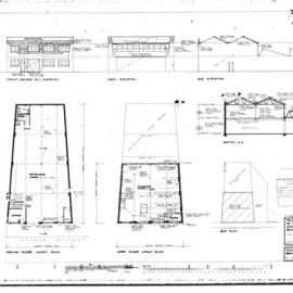 Bourke St (981/983) Redfern.  Reinstate Fire - damaged portion of building.  Guildford Plan Service.