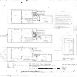 Moore Park Rd (298) Paddington. Alts & Adds to dwelling. J.E. Morland.