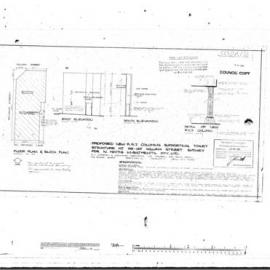 William St (135). Alterations to toilets