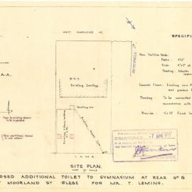 Westmoreland St Glebe (15) Additional toilet to gymnasium