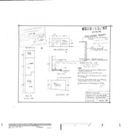 Botany Rd (358) Alexandria. Erect rear & side brick walls to garage. Cavrilis.