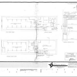 Dixon St (54) Sydney. Mechanical ventilation restaurant, Ground &  1st floors.