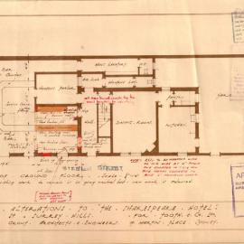 Devonshire St (200) and Steel St (Shakespeare Hotel)