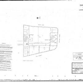 Bathurst St (32/38) Sydney. (Timber Industry House). Erect partitions-1st floor.  John Anderson & Associates.