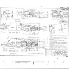 Union St (1) Pyrmont. Internal Alterations Grnd & 1st Floors & Awnings Over (2) Doors Paternoster Row.