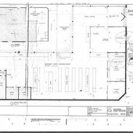 Bowman St Pyrmont. CSR. Partitions Unit 1 Ground floor & flush wall sign.