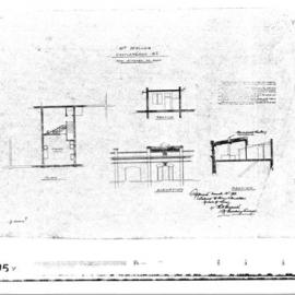 Castlereagh St F R Nurthen Kitchen on roof Adelfi Bdgs (Nallos)