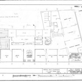 Pitt St (59-67) Sydney. Alterations to partitioning, 11th floor.