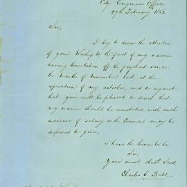 Memorandum: Edward Bell, City Engineer to Mayor. Requesting an increase in salary.