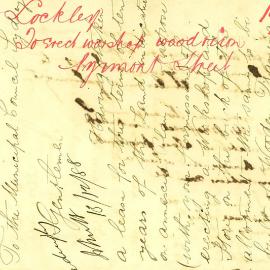 Letter: John Lockley, 81 John St., Pyrmont, applies to erect a wooden workshop in Pyrmont St. City 