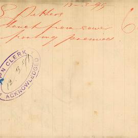 Letter: J S Pithers complains about the stench rising from the sewer near his front door.