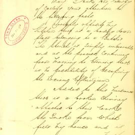Letter: Phillip Josephi complains about the terrible state of a butcher's shop in Liverpool Street.