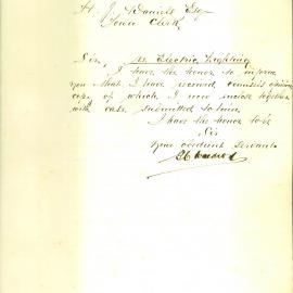 Memorandum: City Solicitor forwarding copy of the case put with opinion by W Edmunds dated May/94 on 