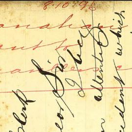 Letter: A G Shanahan reports an accident that he claims was caused Mr Dyer, driver of No 9 Cart. 