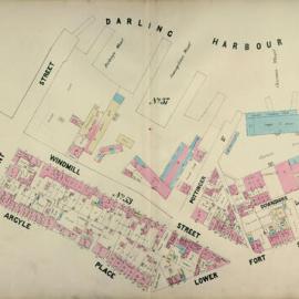 Plans of Sydney (Doves), 1880: Map 15 - Blocks 37, 53