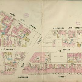 Plans of Sydney (Doves), 1880: Map 2 - Blocks 5, 6, 7, 8