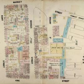 Plans of Sydney (Doves), 1880: Map 34 - Blocks 80, 81
