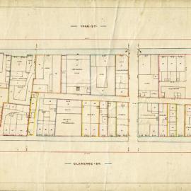 City of Sydney - Detail Plans, 1855: Sheet 12A