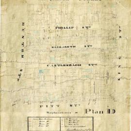 City of Sydney - Detail Plans, 1855: Sheet 5