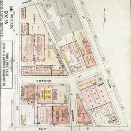 Plans of Sydney (Fire Underwriters), 1917-1939: Block 205 Section 1