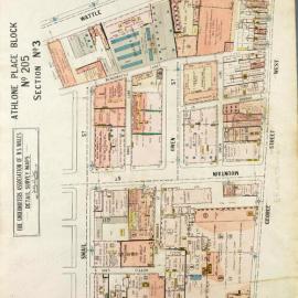 Plans of Sydney (Fire Underwriters), 1917-1939: Block 205 Section 3