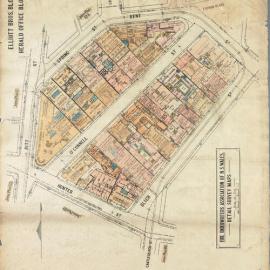 Plans of Sydney (Fire Underwriters), 1917-1939: Blocks 115, 118