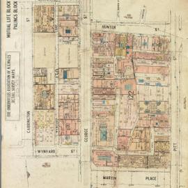 Plans of Sydney (Fire Underwriters), 1917-1939: Blocks 122, 130
