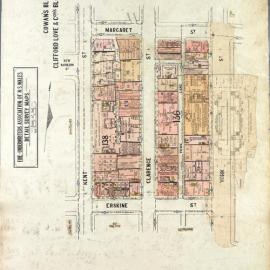 Plans of Sydney (Fire Underwriters), 1917-1939: Blocks 136, 138