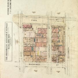 Plans of Sydney (Fire Underwriters), 1917-1939: Blocks 166, 167