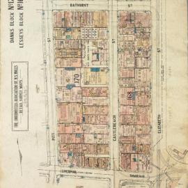 Plans of Sydney (Fire Underwriters), 1917-1939: Blocks 168, 170