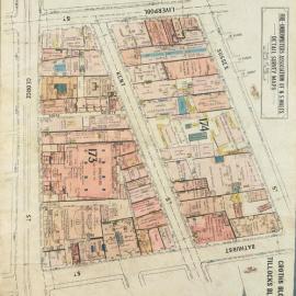 Plans of Sydney (Fire Underwriters), 1917-1939: Blocks 173, 174