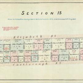 City of Sydney - Survey Plans, 1833: Section 15