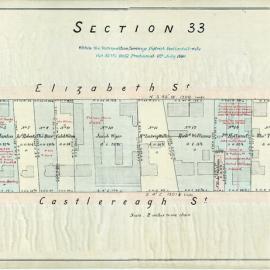 City of Sydney - Survey Plans, 1833: Section 33