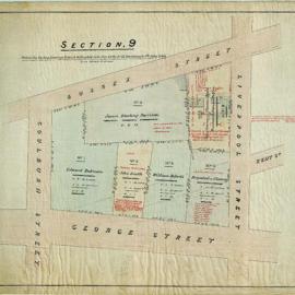 City of Sydney - Survey Plans, 1833: Section 9