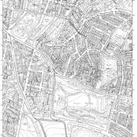 City of Sydney - Civic Survey, 1938-1950: Map 16 - Paddington West