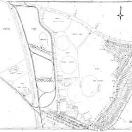 City of Sydney - Civic Survey, 1938-1950: Map 20 - Showground Area