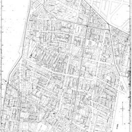 City of Sydney - Civic Survey, 1938-1950: Map 21 - Surry Hills