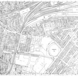 City of Sydney - Civic Survey, 1938-1950: Map 9 - Erskineville