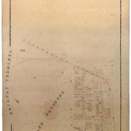 City of Sydney - Trigonometrical Survey, 1855-1865: Block S1