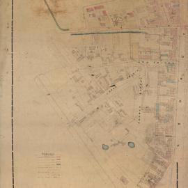 City of Sydney - Trigonometrical Survey, 1855-1865: Block T1