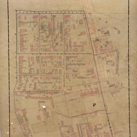 City of Sydney - Trigonometrical Survey, 1855-1865: Block U1