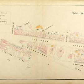 Plans of Sydney (Rygate & West), 1888: Sheet 14