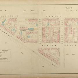 Plans of Sydney (Rygate & West), 1888: Sheet 15