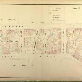 Plans of Sydney (Rygate & West), 1888: Sheet 17