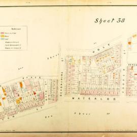 Plans of Sydney (Rygate & West), 1888: Sheet 38