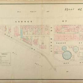 Plans of Sydney (Rygate & West), 1888: Sheet 42